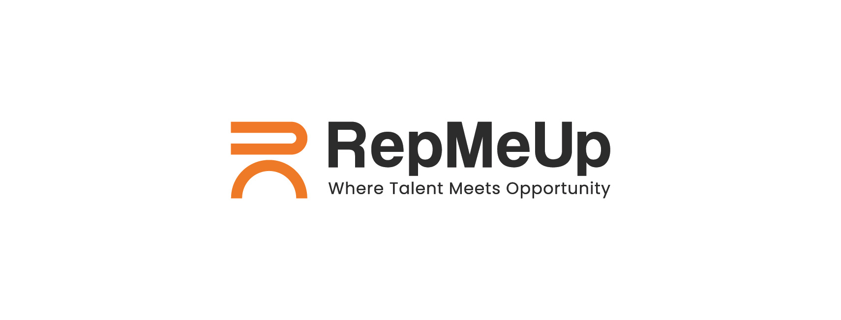 RepMeUp logo with tagline
