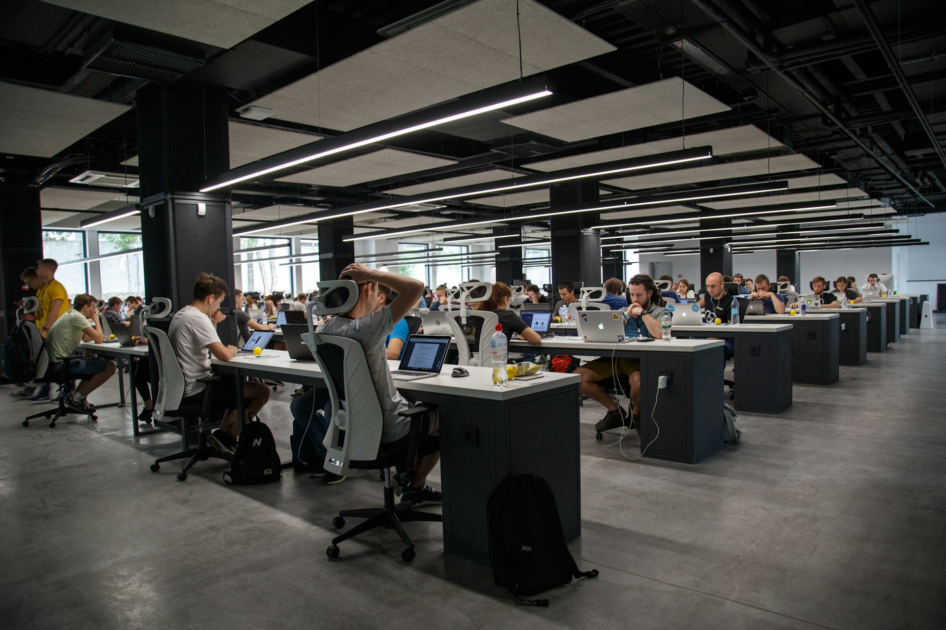 Modern coworking space