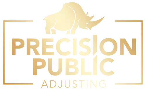 Precision Public Adjusting branding logo